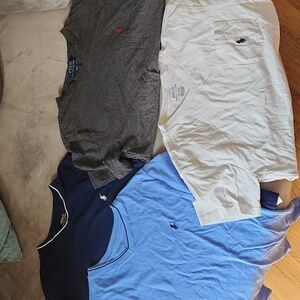 4 polo t shirts